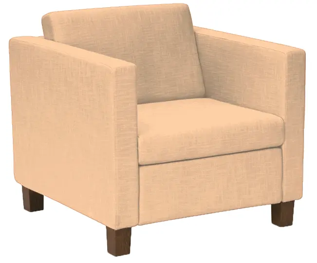 BOGA - 1 sedací souprava, koženka BLOOM B 027 - koženka krémová